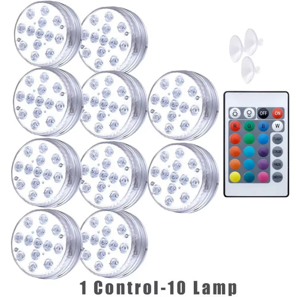 13-LED Submersible Light – Light Up Water, Elevate the Mood