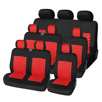 9 Seater Bus Seat Covers High Quality Dirt Resistant Car Seat Protectors Multiple Colours
