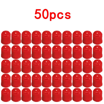 Tire Valve Dust Caps Stem Covers Plastic Car Wheel Tire Valve Tyre Stem Air Caps Auto Bike Bicycle Truck Motorcycle Accessories